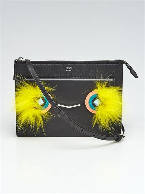 buy fendi monster clutch